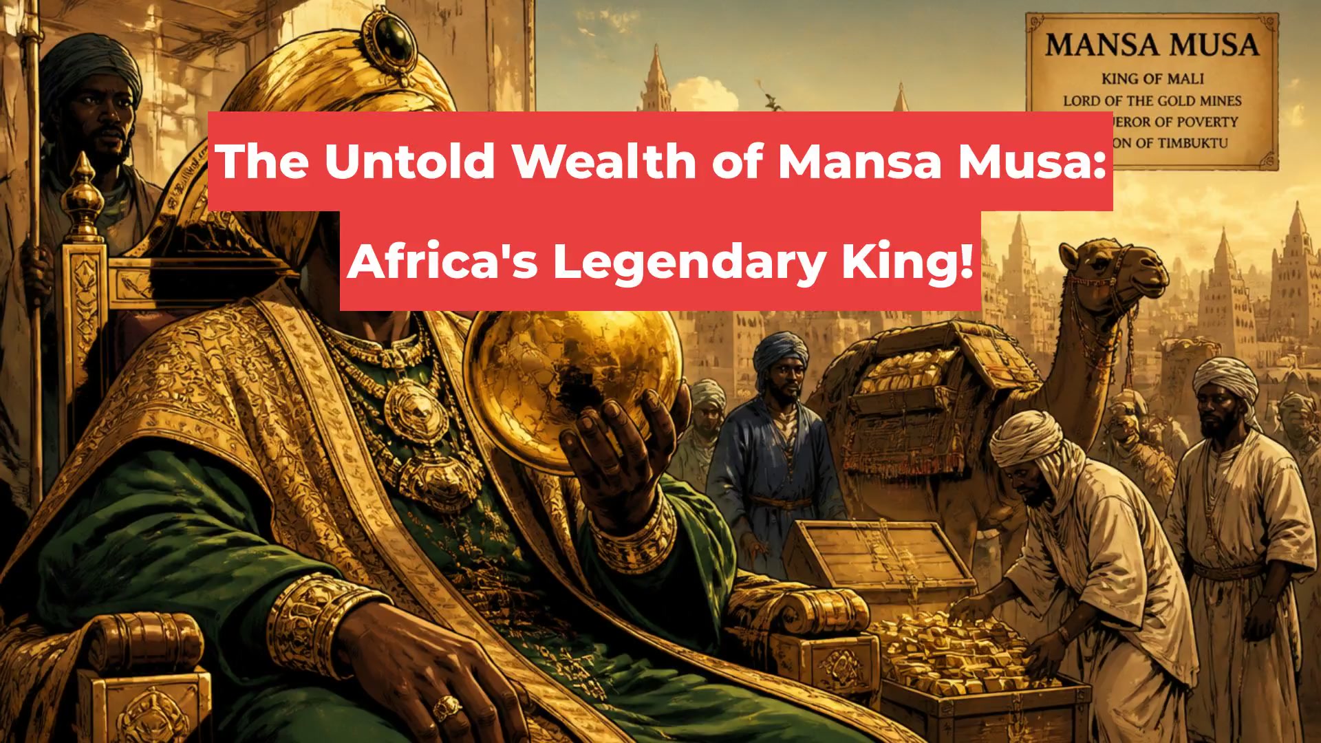 The Untold Wealth of Mansa Musa: Africa's Legendary King!