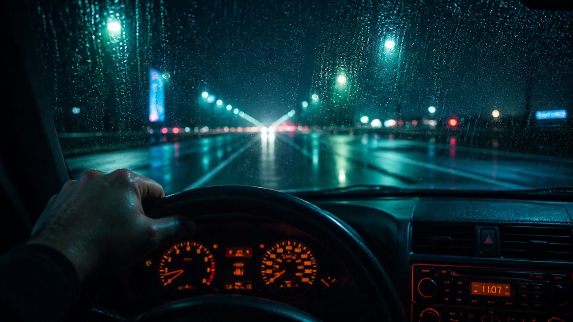 Embrace the Rain: Finding Clarity in the Drive
