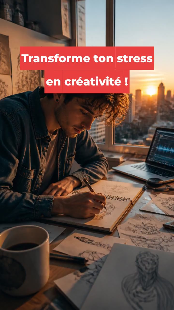 Transforme ton stress en créativité !