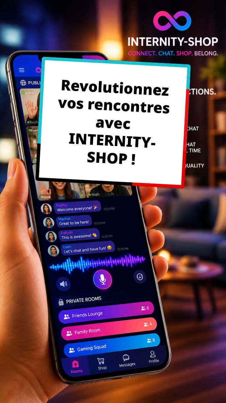 Revolutionnez vos rencontres avec INTERNITY-SHOP !