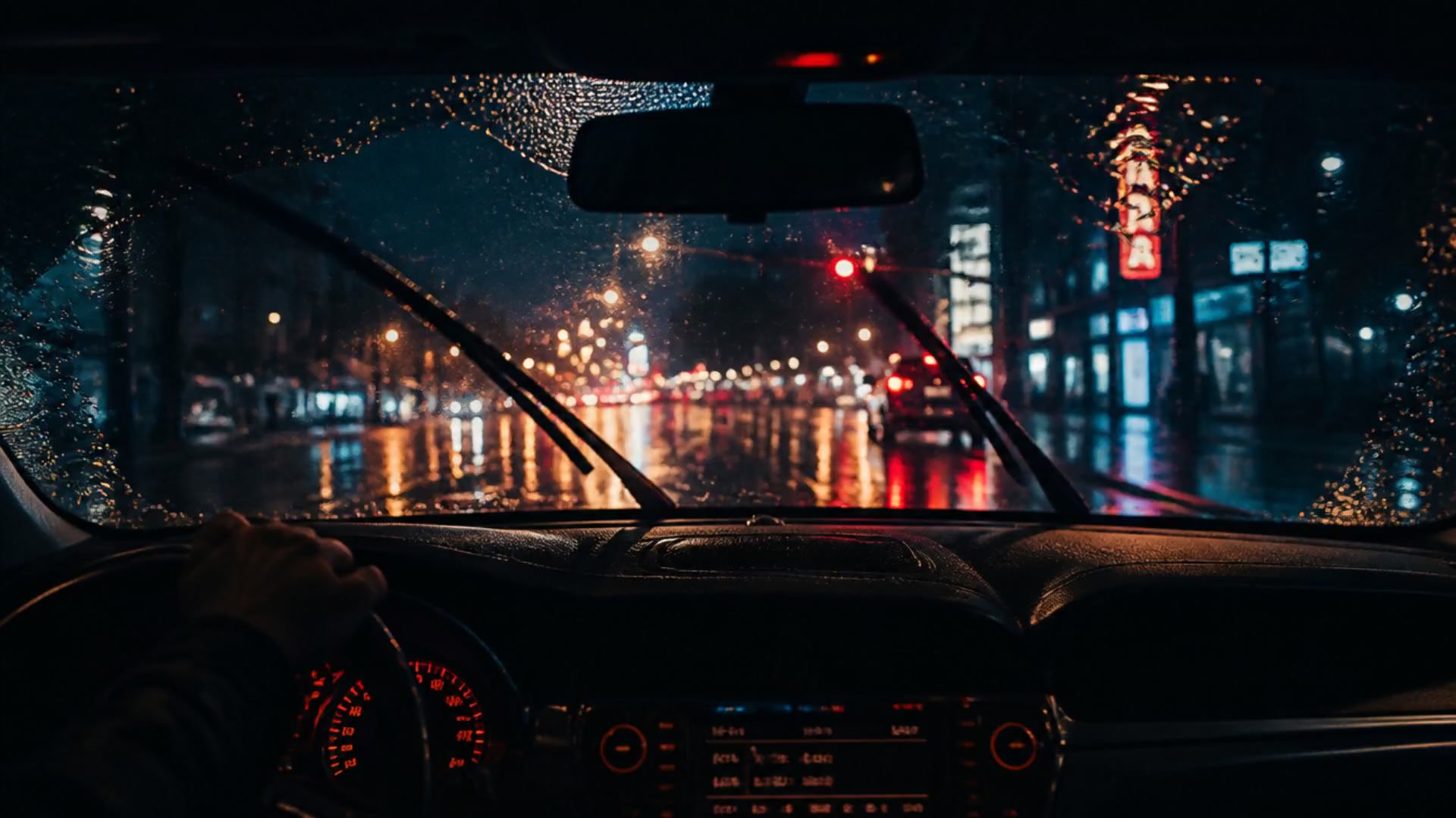 Finding Peace in the Rain: A Midnight Drive Reflection