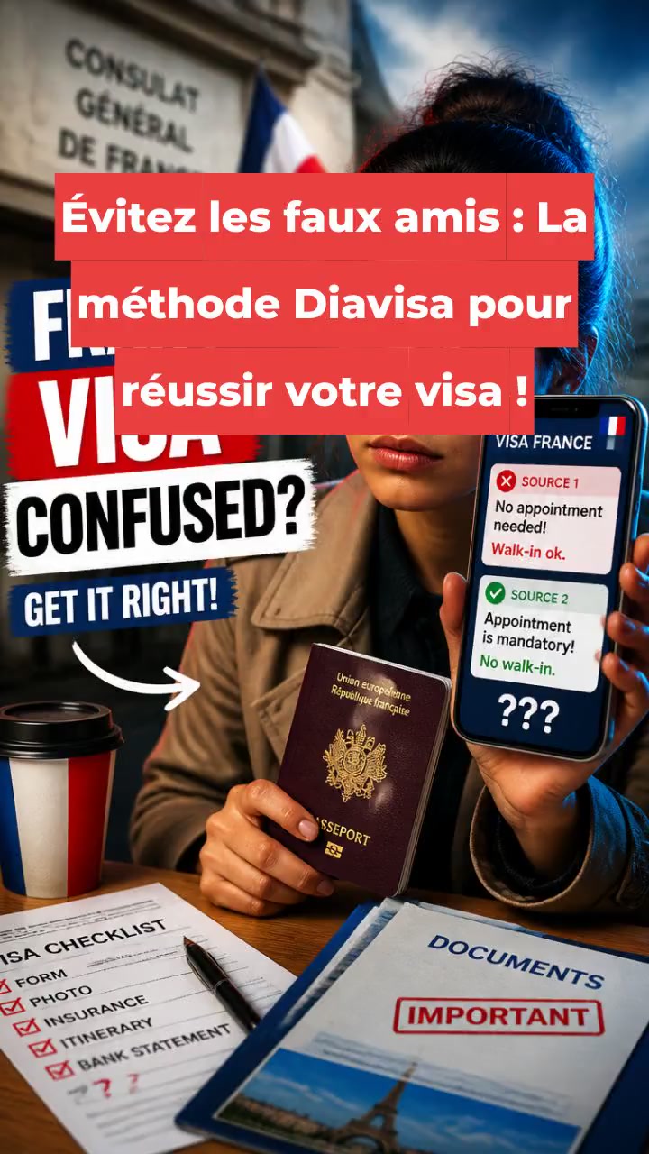 Évitez les faux amis : La méthode Diavisa pour réussir votre visa !