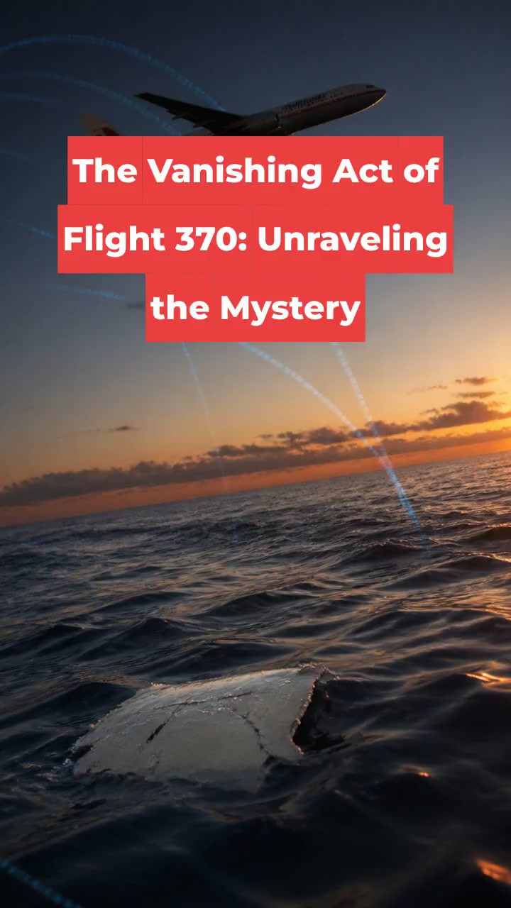 The Vanishing Act of Flight 370: Unraveling the Mystery