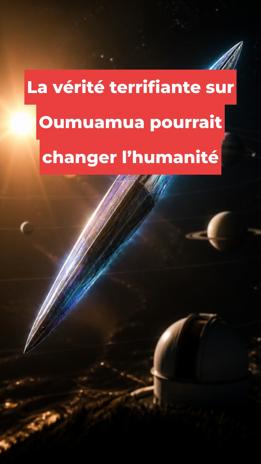 Oumuamua : Une sonde extraterrestre parmi nous ?