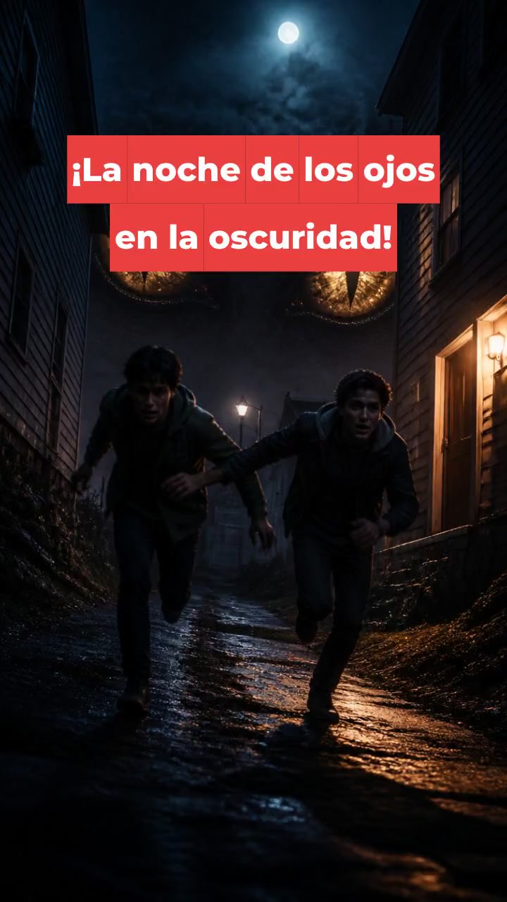 ¡La noche de los ojos en la oscuridad!