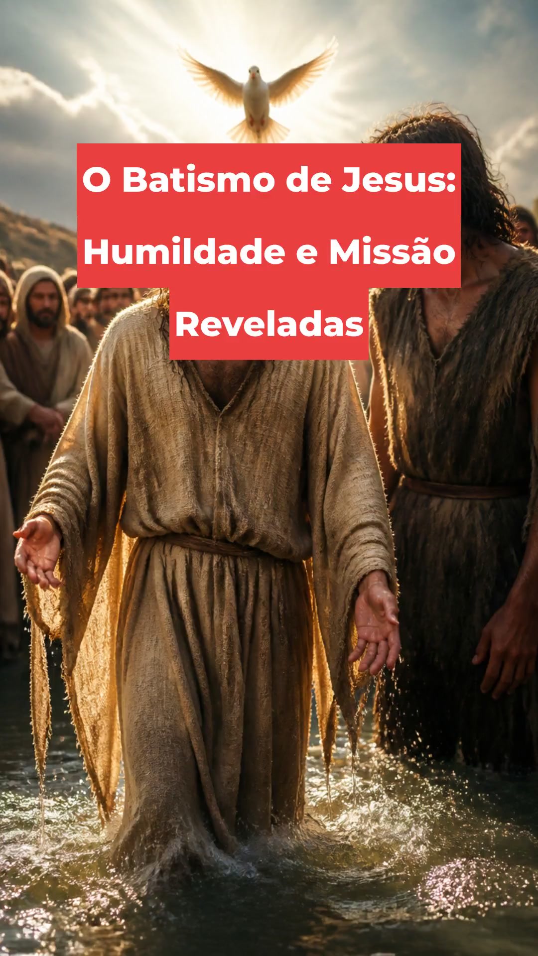 O Batismo de Jesus: Humildade e Missão Reveladas