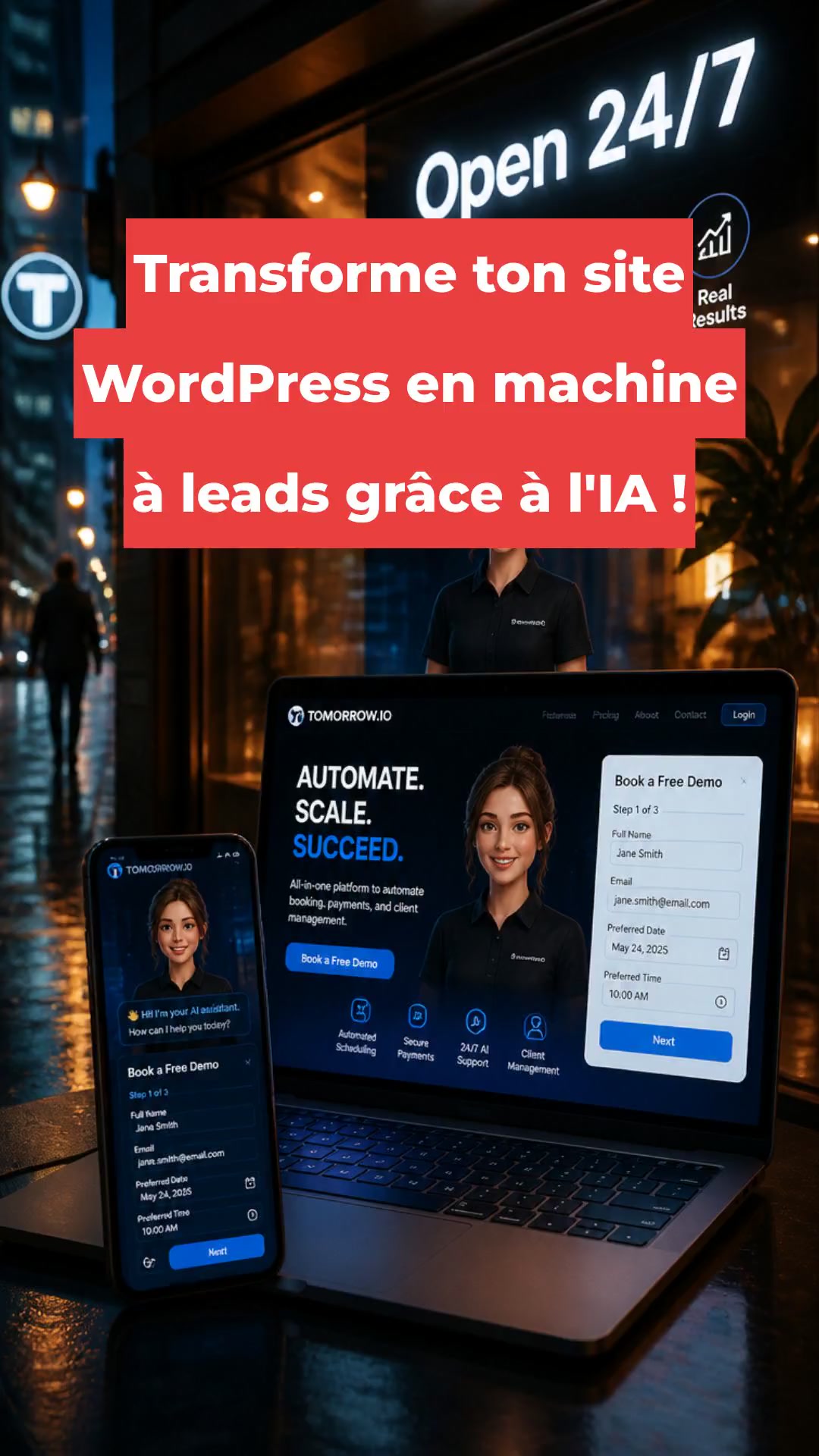 Transforme ton site WordPress en machine à leads grâce à l'IA !