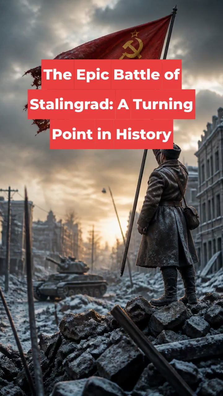 The Epic Battle of Stalingrad: A Turning Point in History