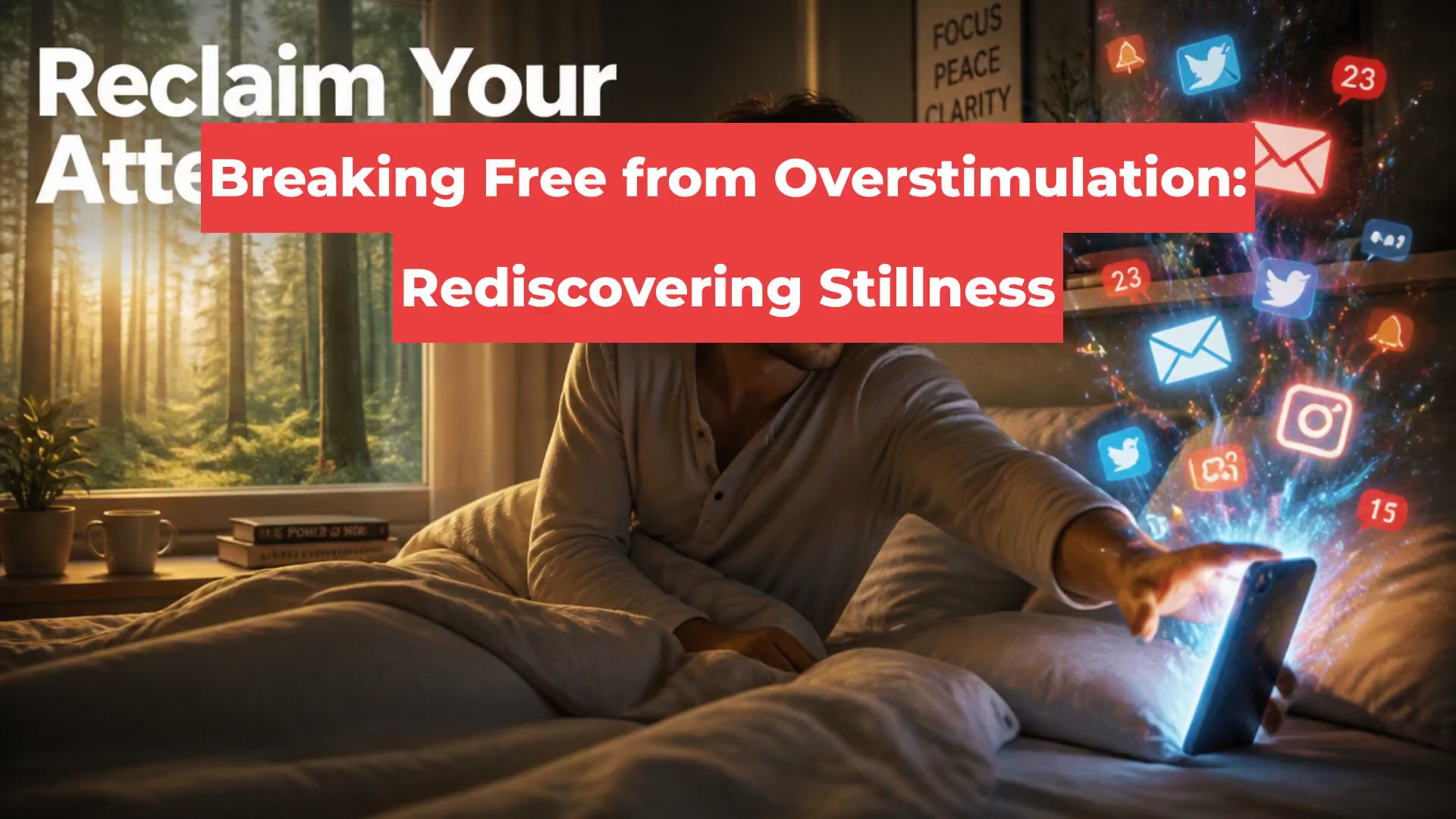 Breaking Free from Overstimulation: Rediscovering Stillness