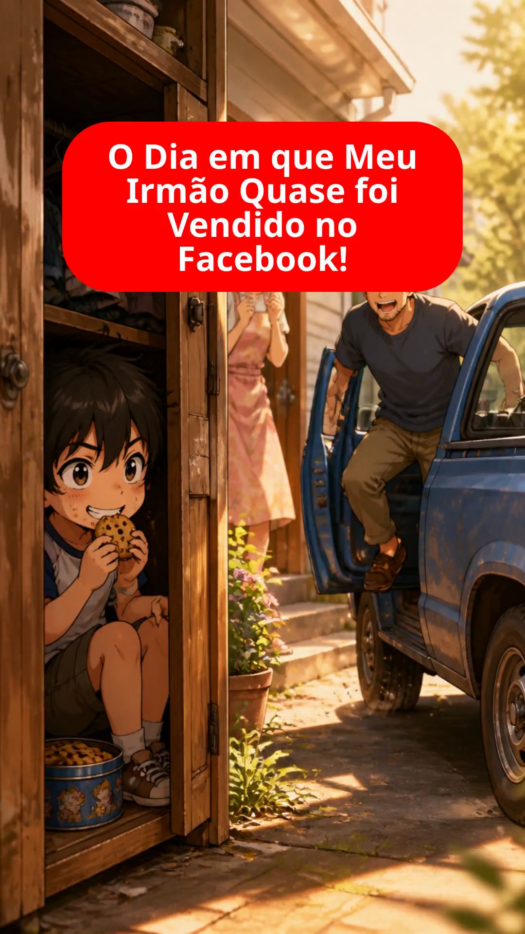 O Dia em que Meu Irmão Quase foi Vendido no Facebook!
