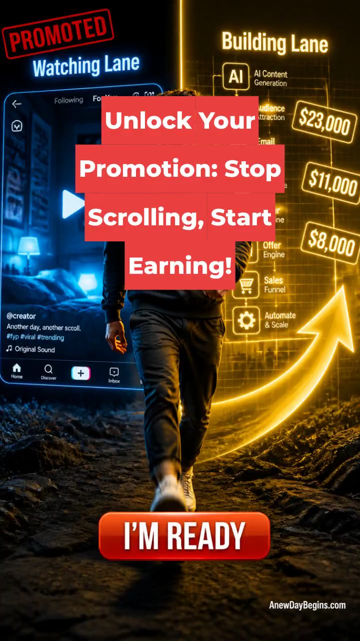 Unlock Your Promotion: Stop Scrolling, Start Earning!