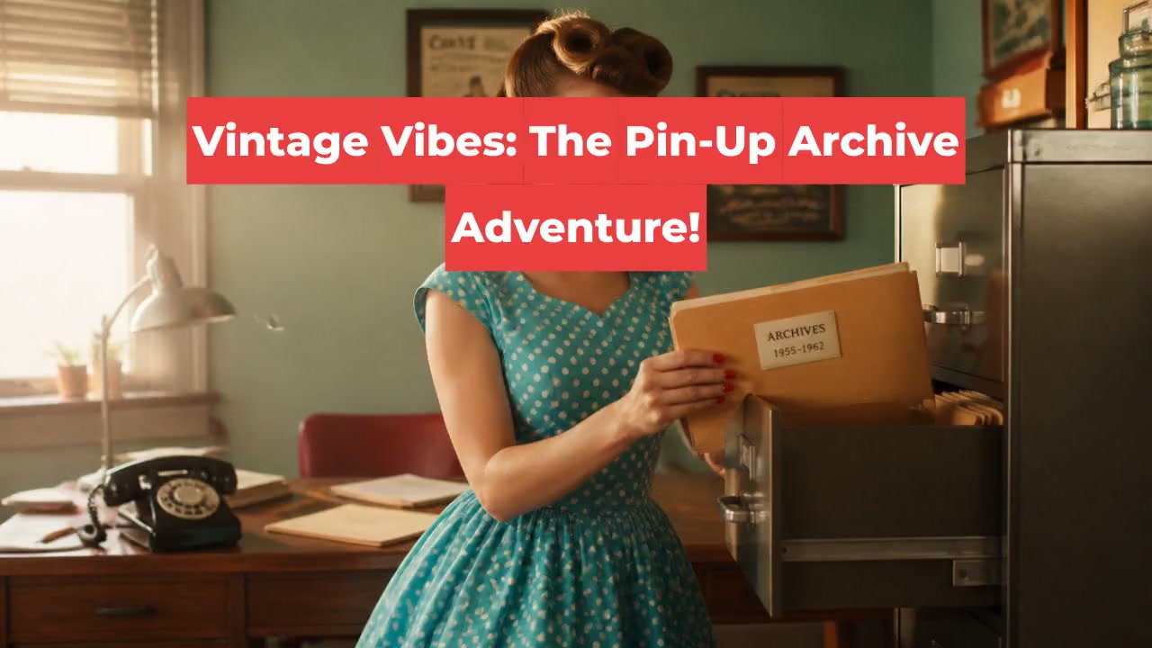 Vintage Vibes: The Pin-Up Archive Adventure!