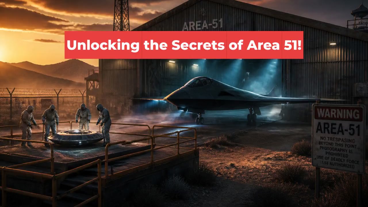 Unlocking the Secrets of Area 51!