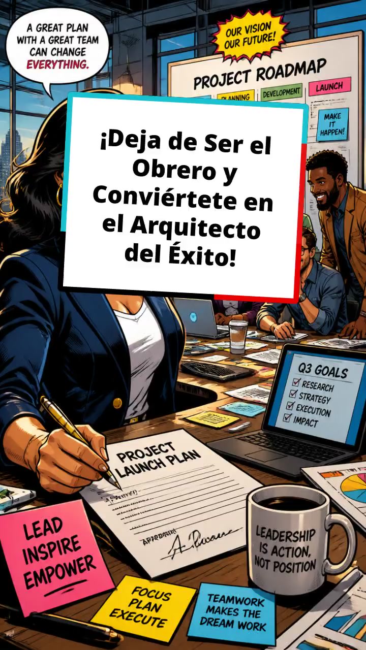 ¡Deja de Ser el Obrero y Conviértete en el Arquitecto del Éxito!