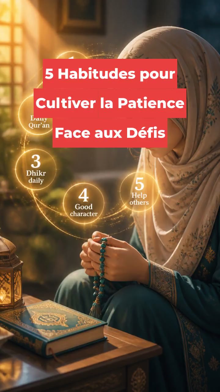 5 habitudes pour rester patient face aux défis