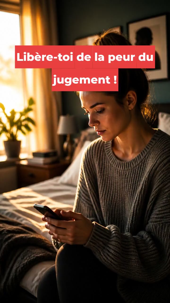 Libère-toi de la peur du jugement !