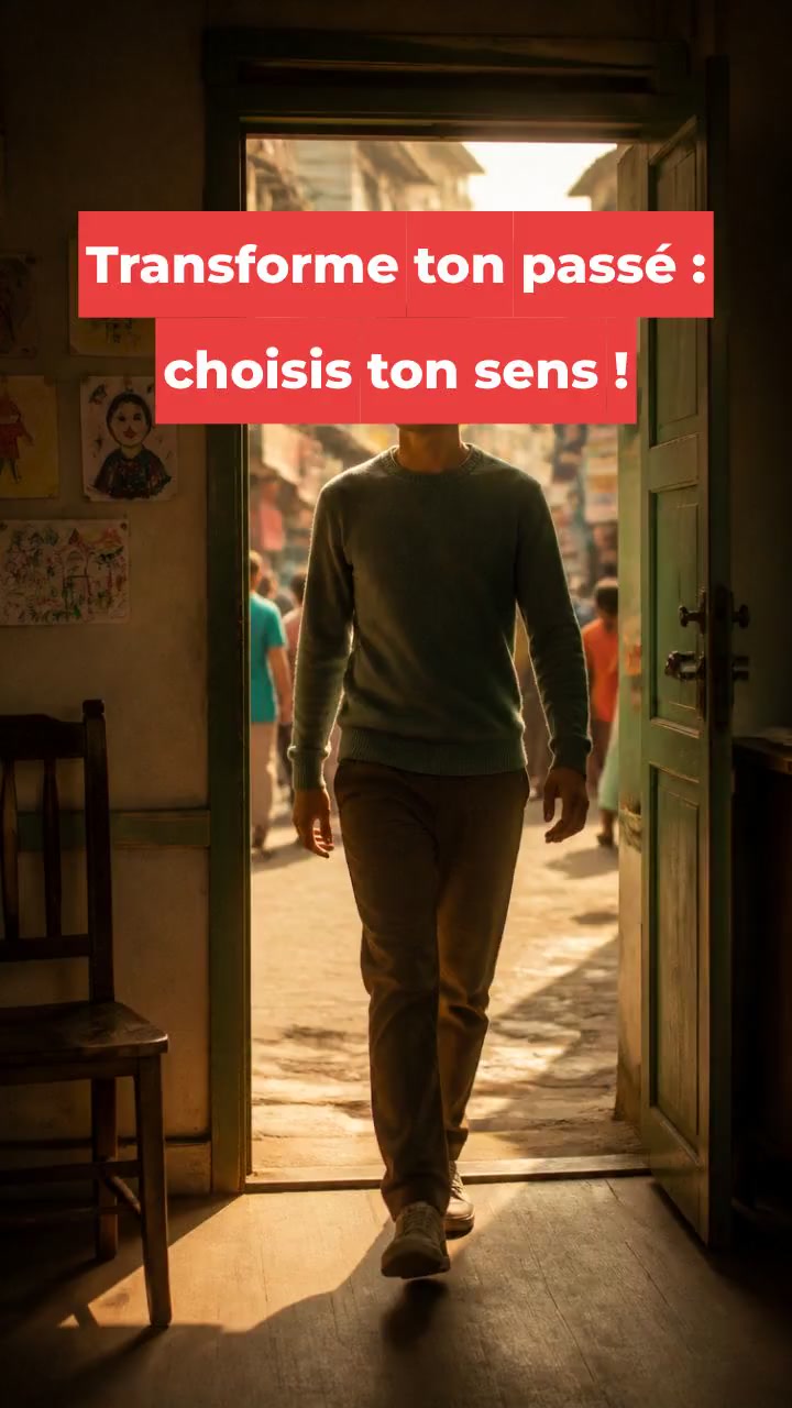 Transforme ton passé : choisis ton sens !