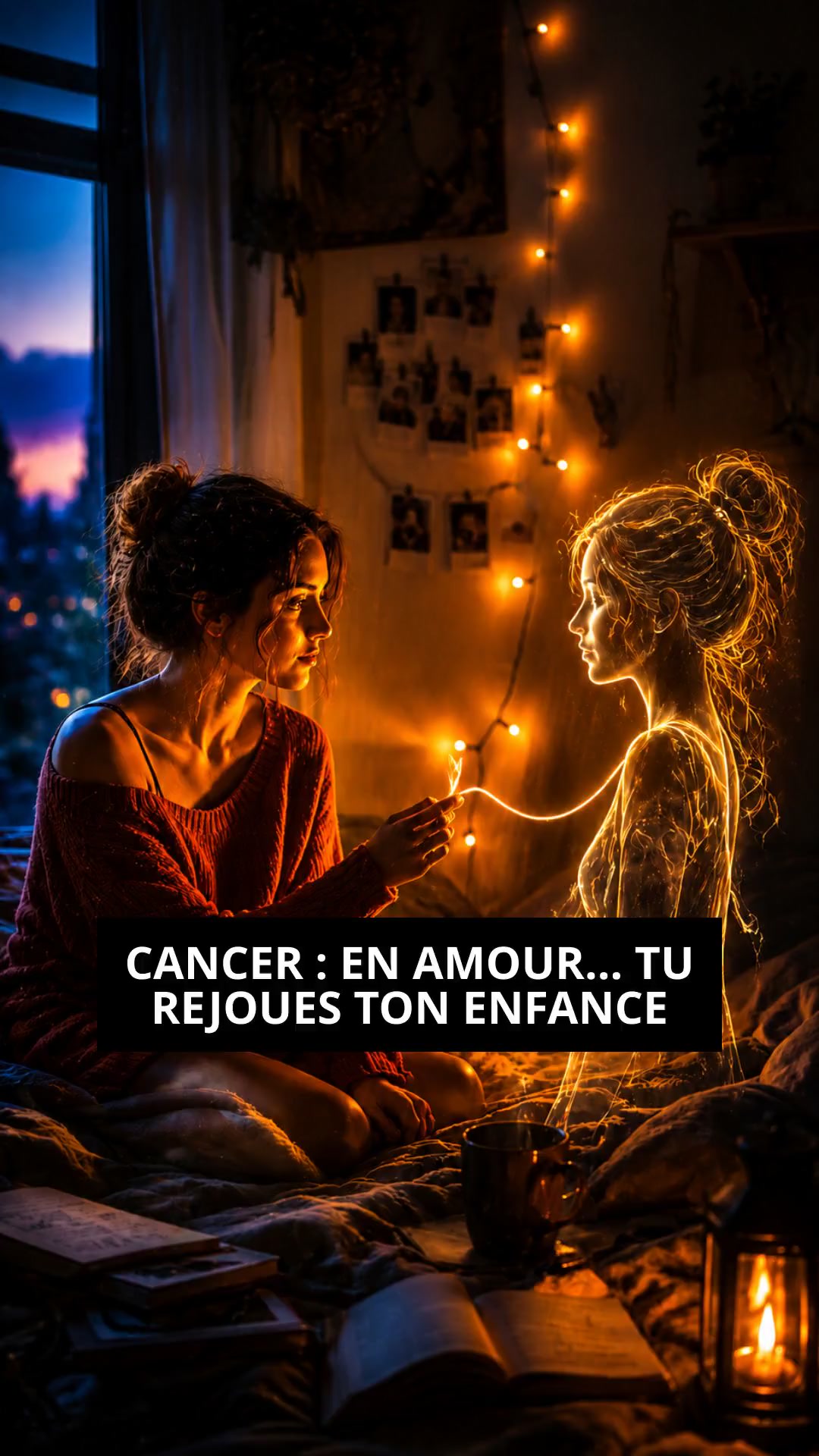 CANCER - EN AMOUR... TU REJOUES TON ENFANCE