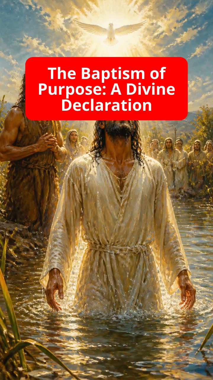 The Baptism of Purpose: A Divine Declaration