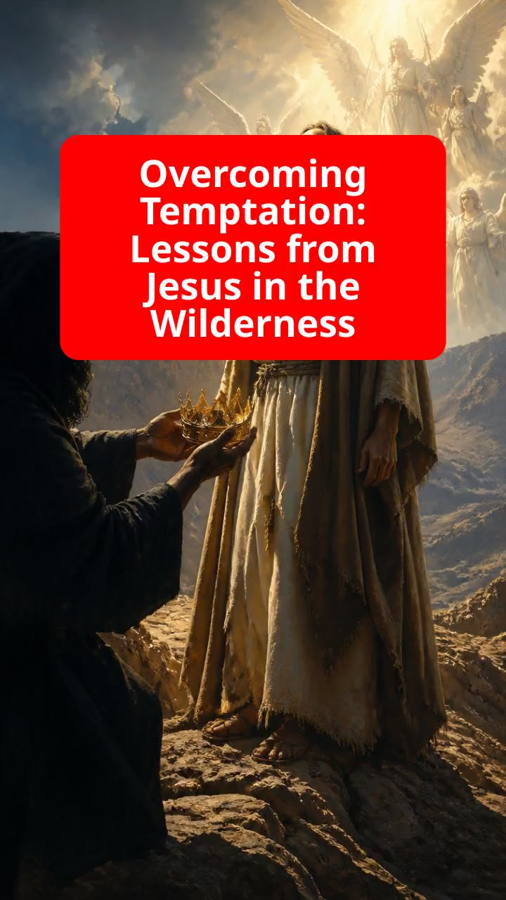 Overcoming Temptation: Lessons from Jesus in the Wilderness