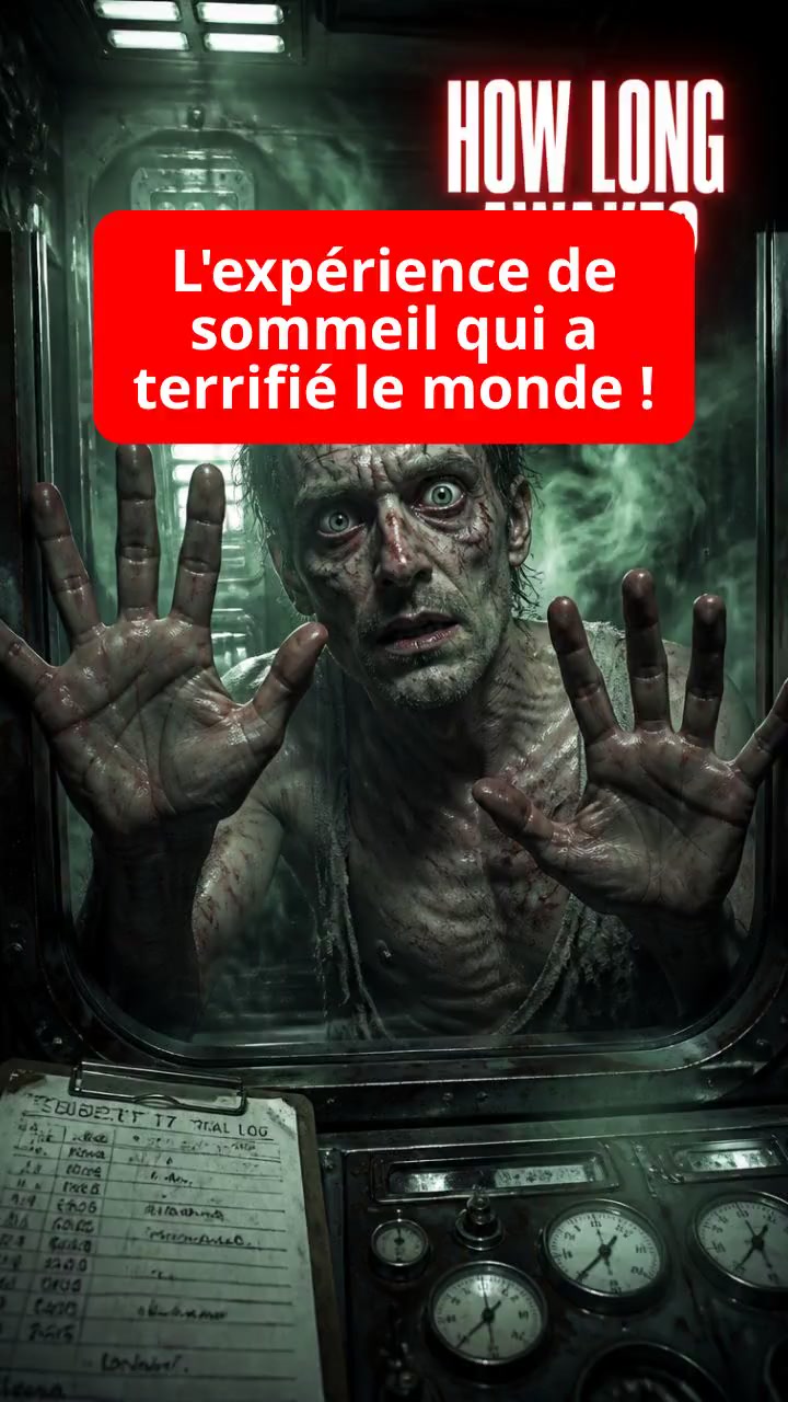 L'expérience de sommeil qui a terrifié le monde !