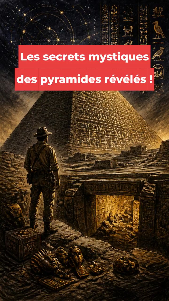 Les secrets mystiques des pyramides révélés !