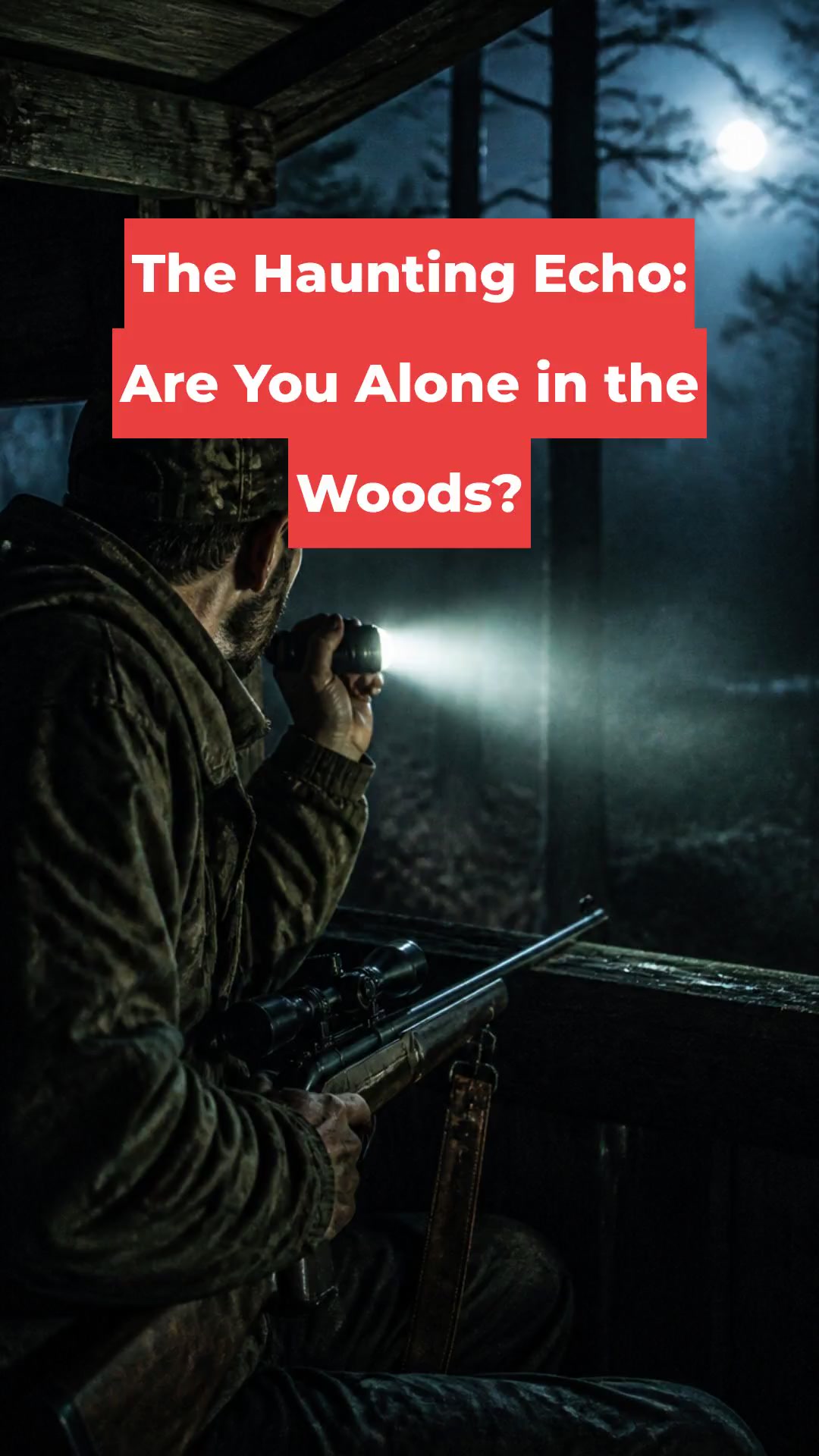 The Haunting Echo: Are You Alone in the Woods?