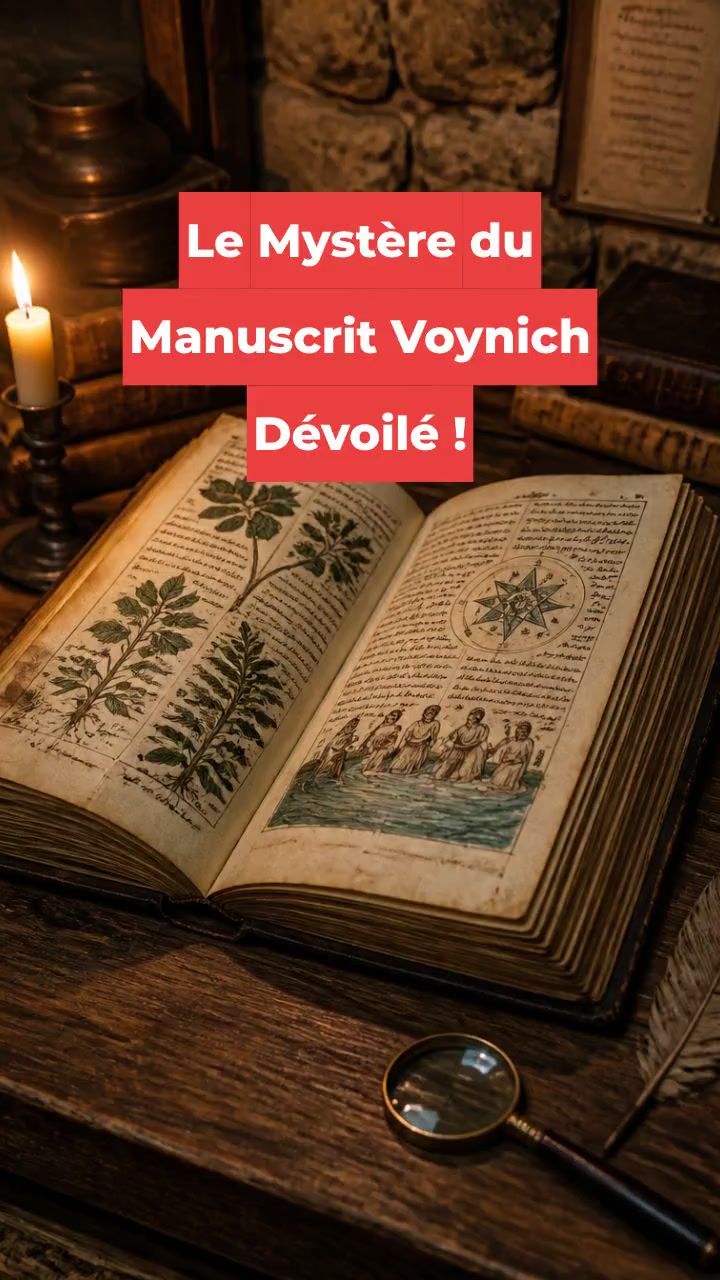 Le Mystère du Manuscrit Voynich Dévoilé !