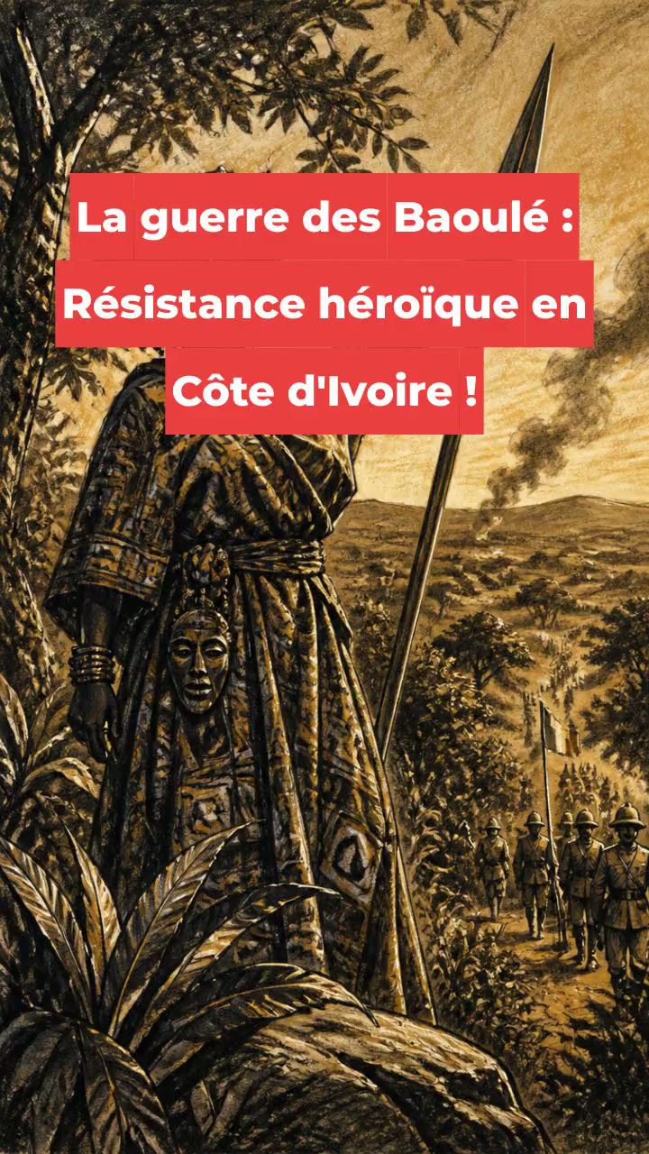 La guerre des Baoulé : Résistance héroïque en Côte d'Ivoire !