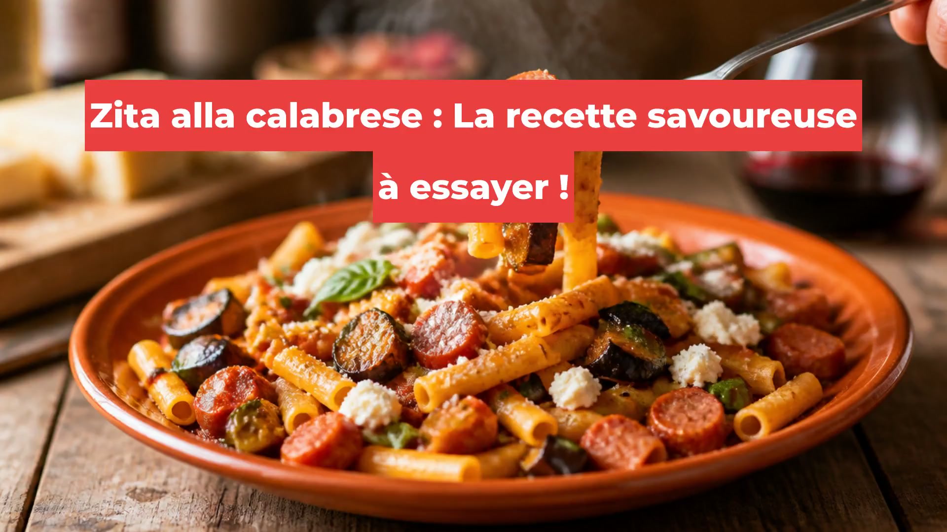 Zita alla calabrese : La recette savoureuse à essayer !
