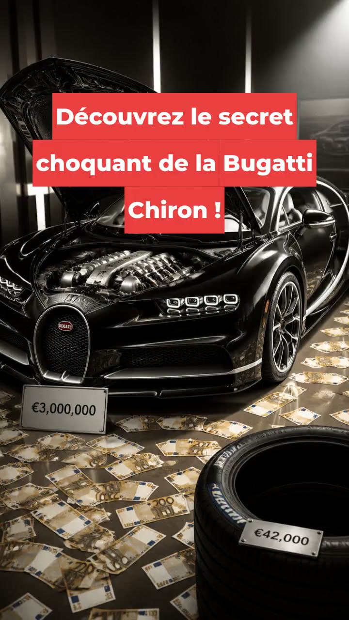 Découvrez le secret choquant de la Bugatti Chiron !