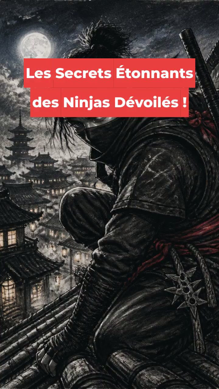 Les Secrets Étonnants des Ninjas Dévoilés !