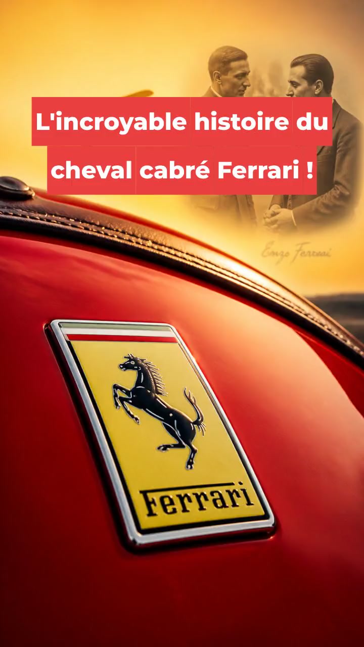 L'incroyable histoire du cheval cabré Ferrari !