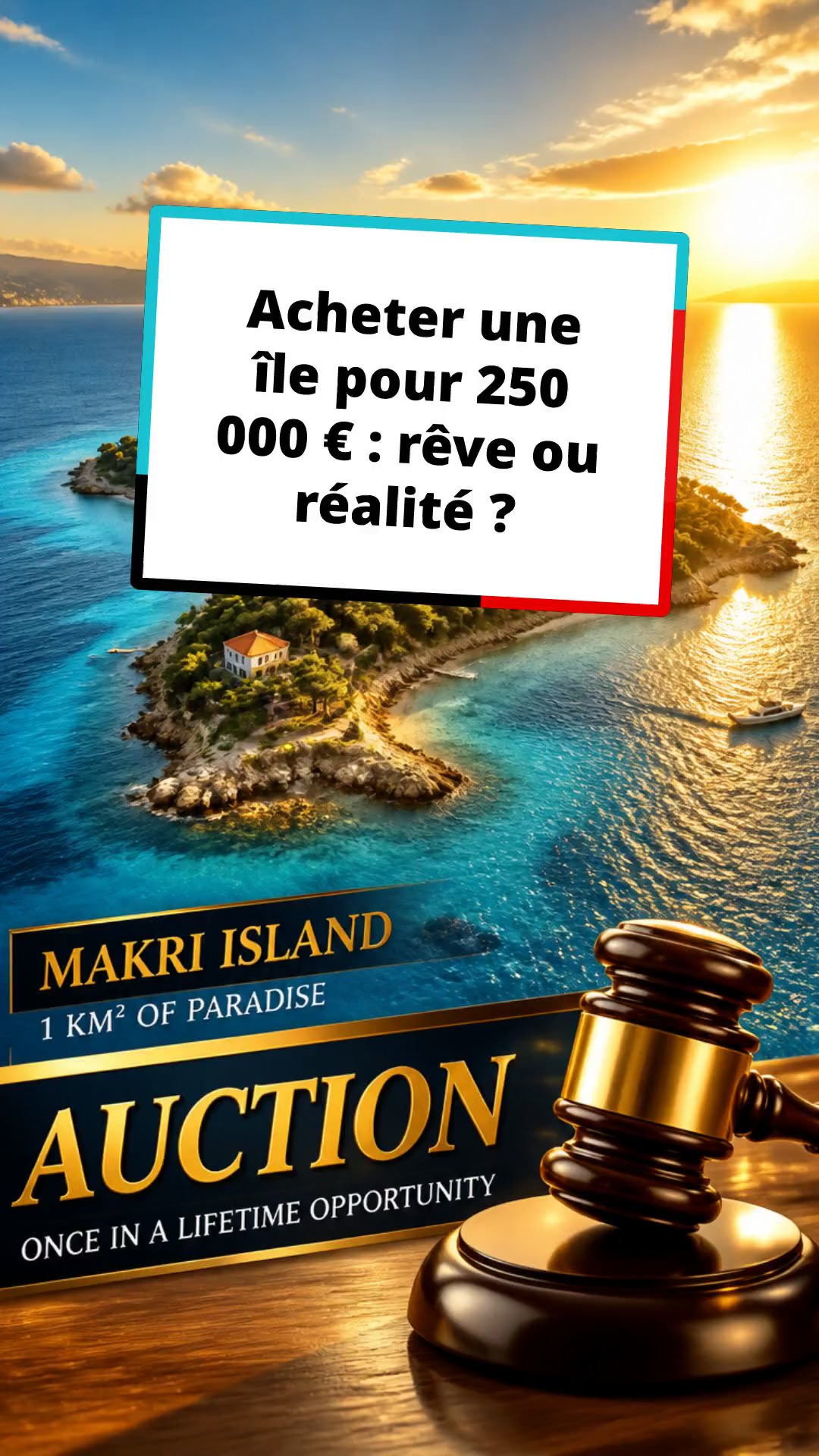 Acheter une île pour seulement 250 000 € 