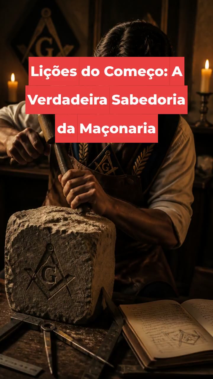 Lições do Começo: A Verdadeira Sabedoria da Maçonaria