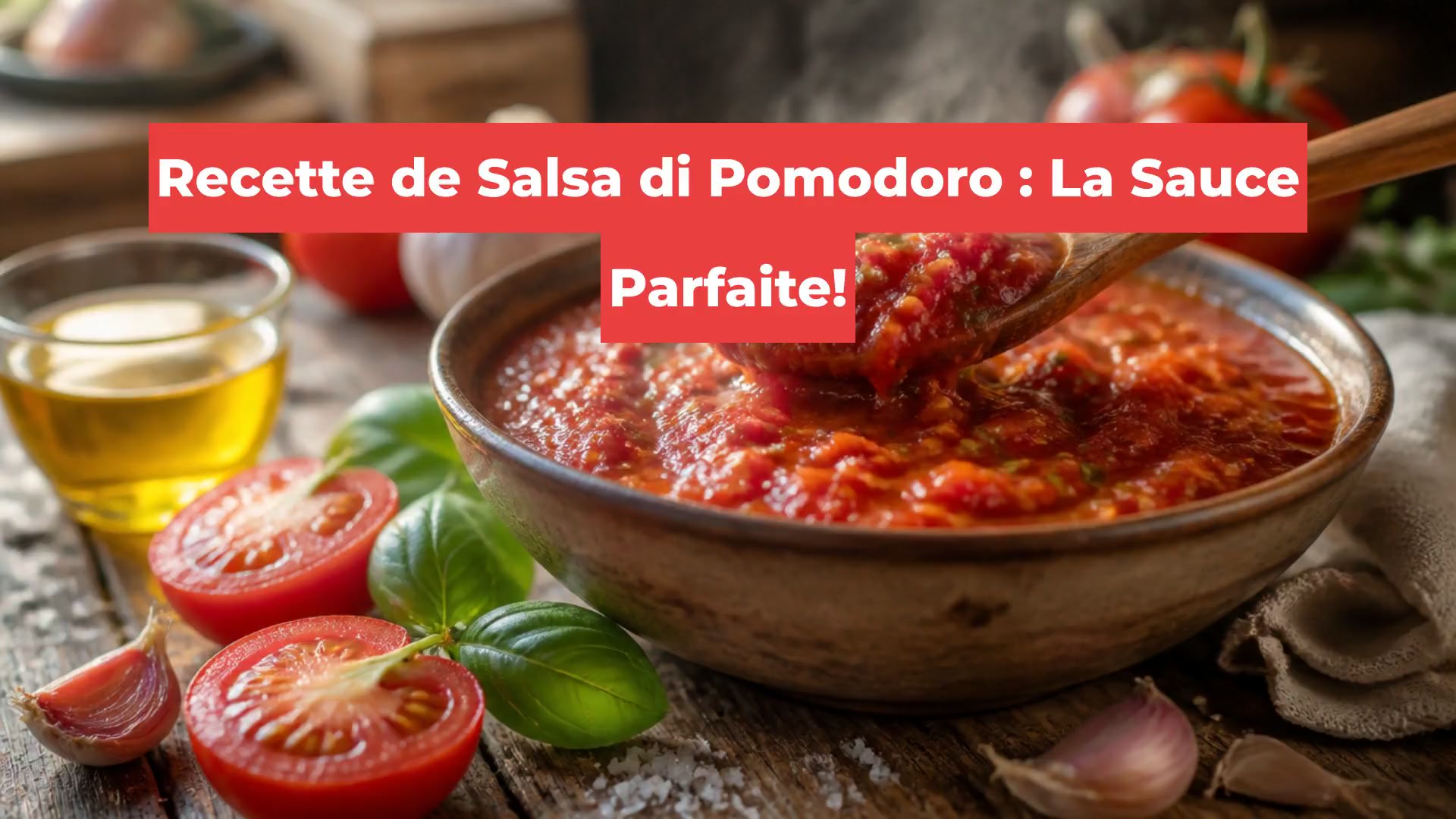 Recette de Salsa di Pomodoro : La Sauce Parfaite!