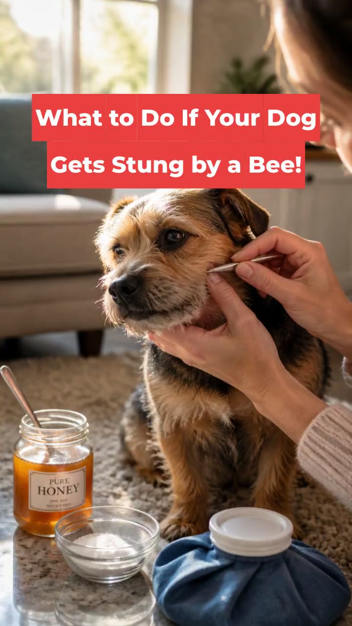 What to Do If Your Dog Gets Stung by a Bee!
