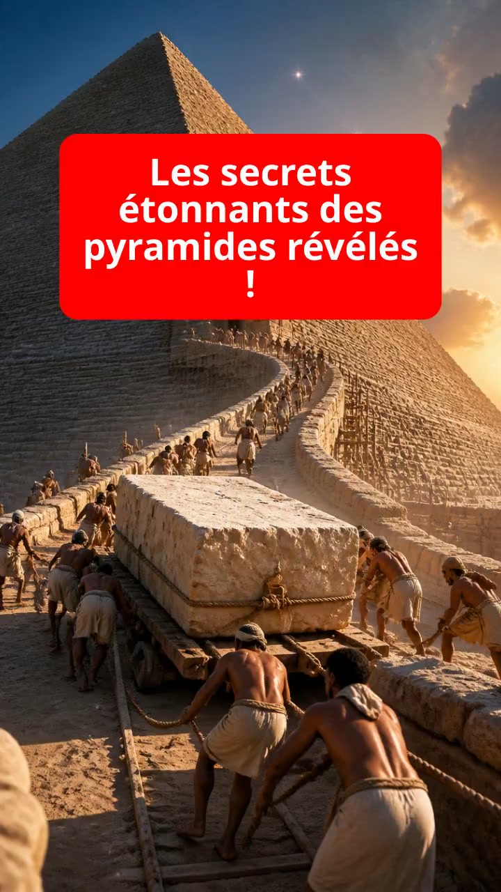 Les secrets étonnants des pyramides révélés !