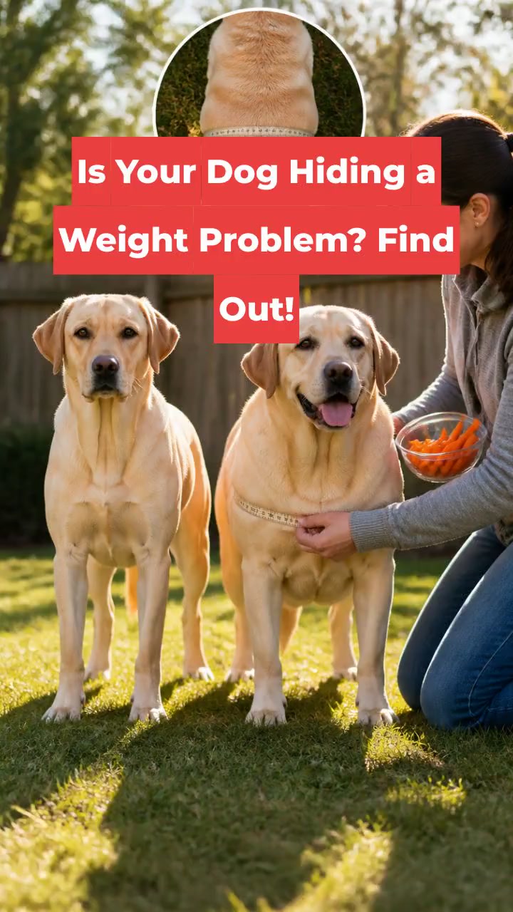 Is Your Dog Hiding a Weight Problem? Find Out!