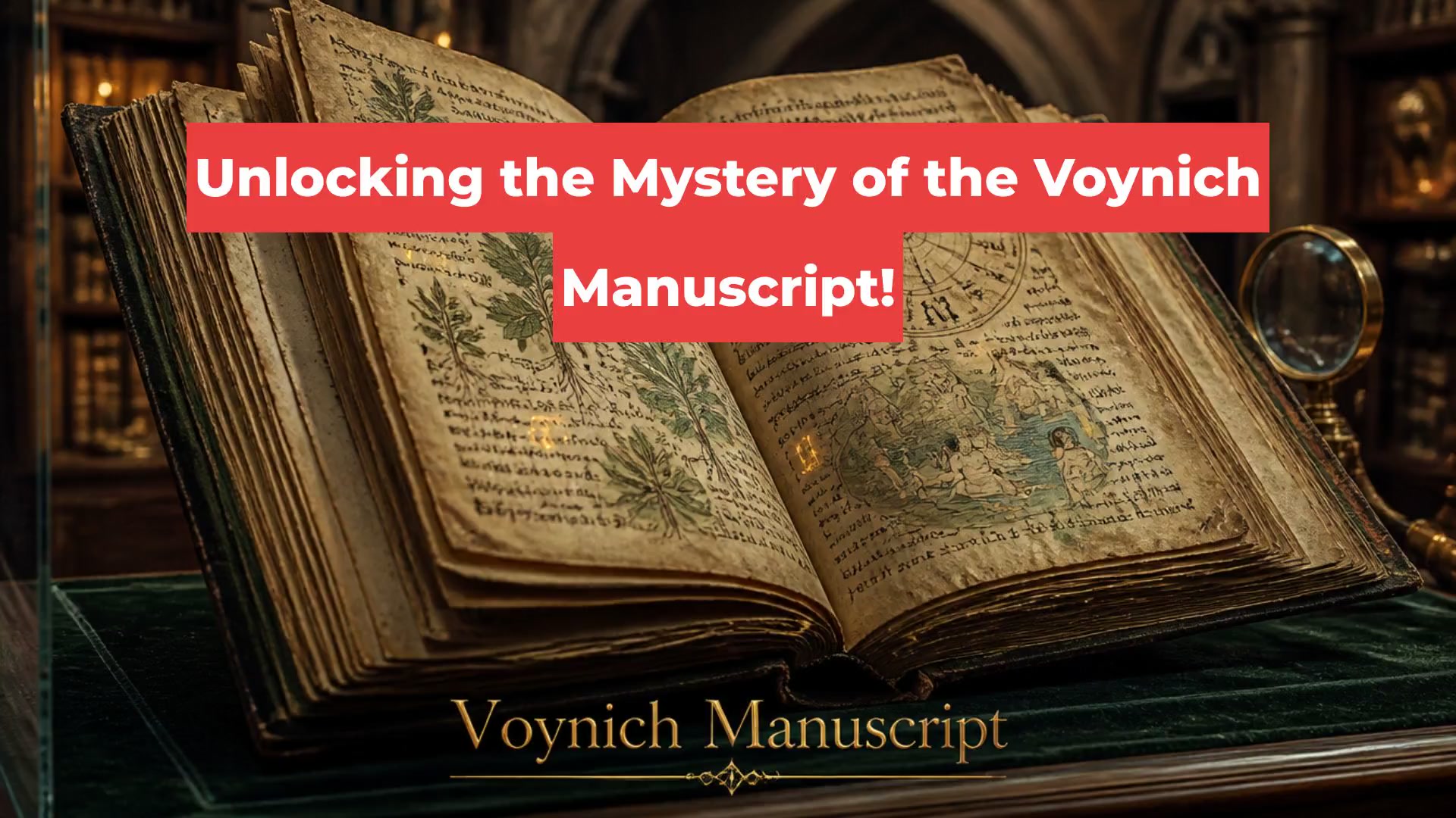 Unlocking the Mystery of the Voynich Manuscript!