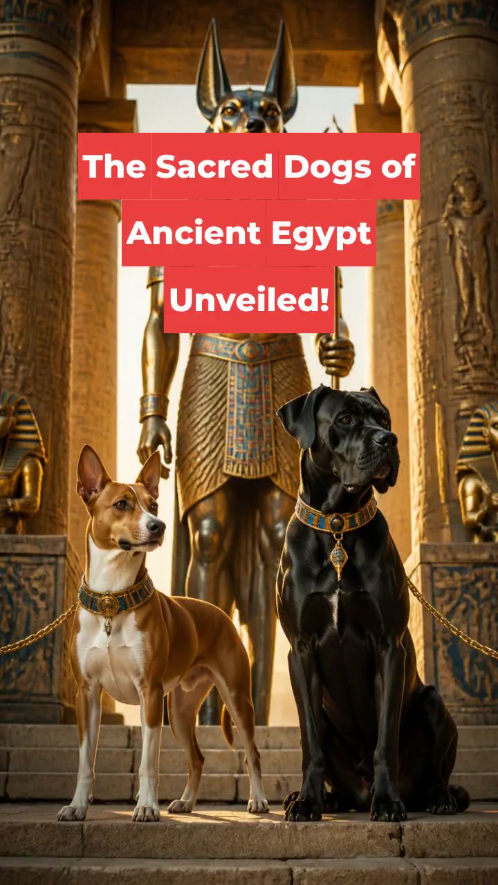 The Sacred Dogs of Ancient Egypt Unveiled!