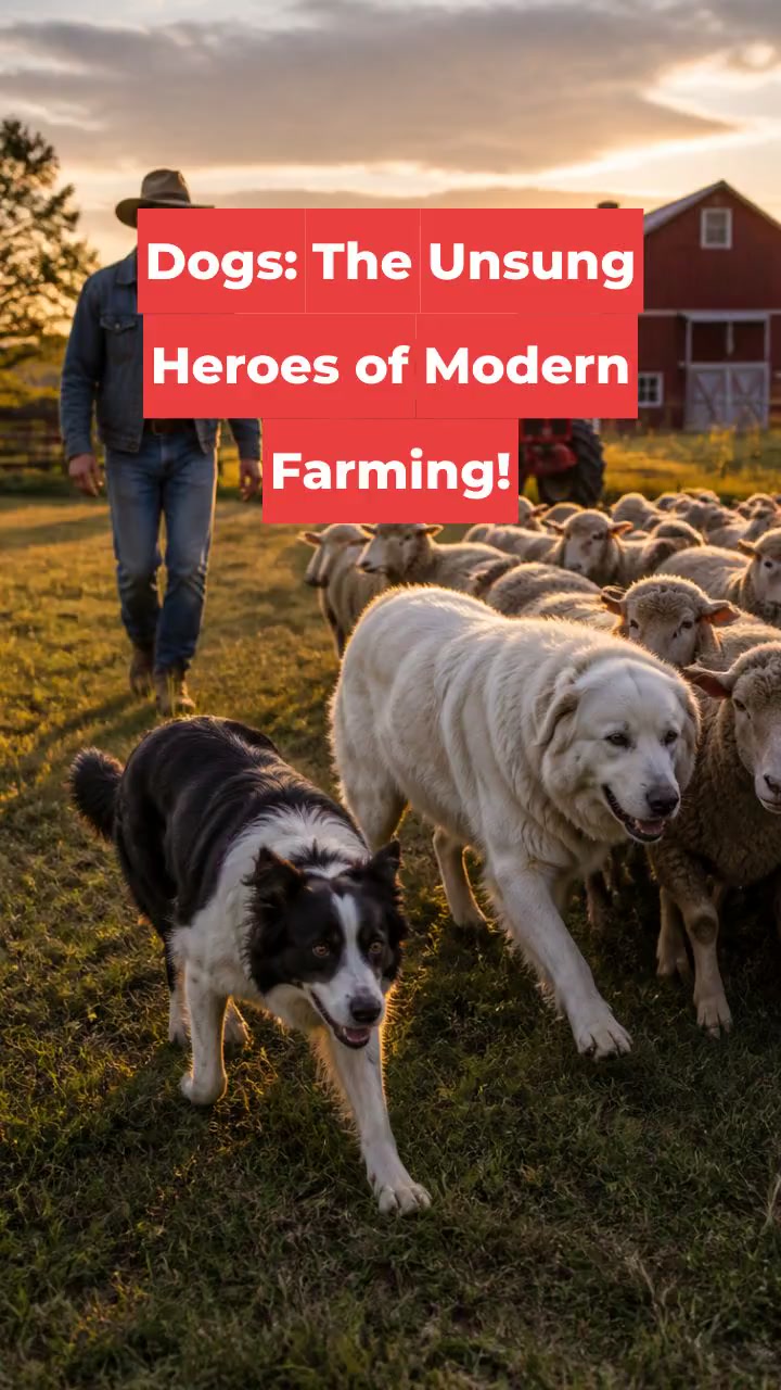 Dogs: The Unsung Heroes of Modern Farming!