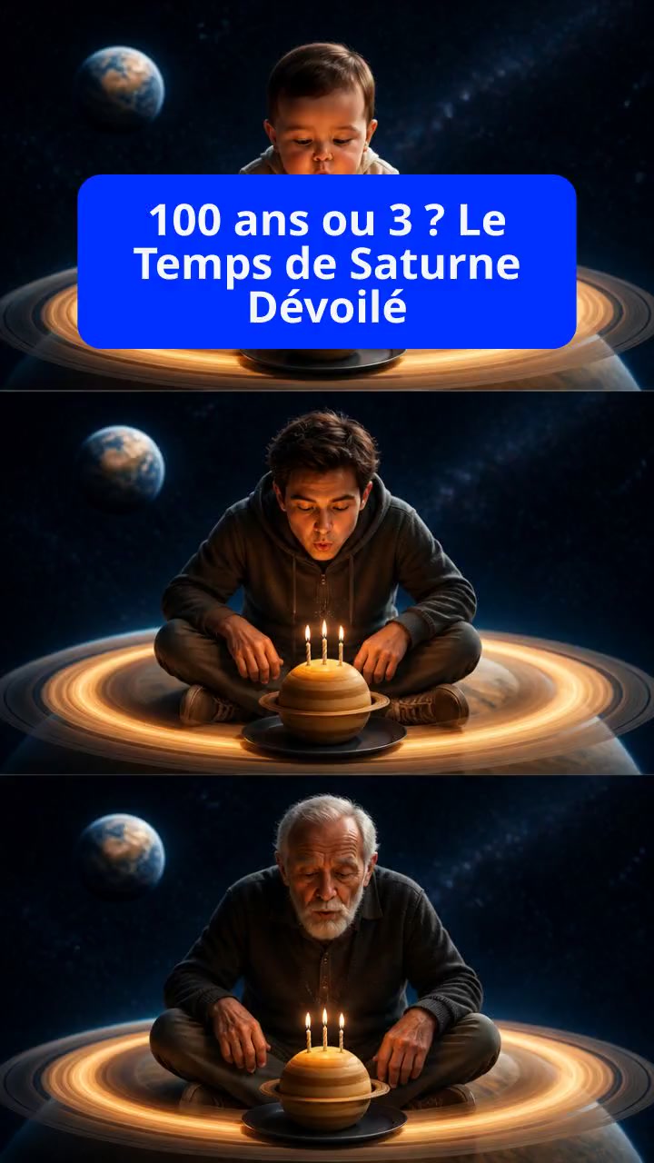 100 ans ou 3 ? Le Temps de Saturne Dévoilé
