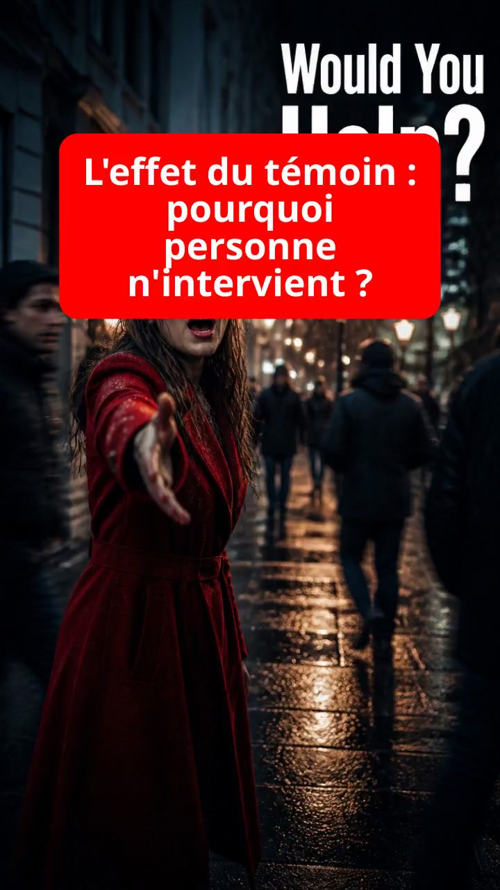 L'effet du témoin : pourquoi personne n'intervient ?