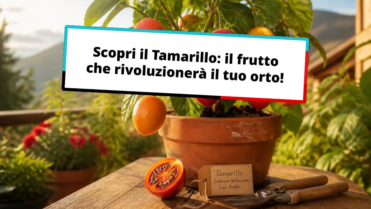 Scopri il Tamarillo: il frutto che rivoluzionerà il tuo orto!