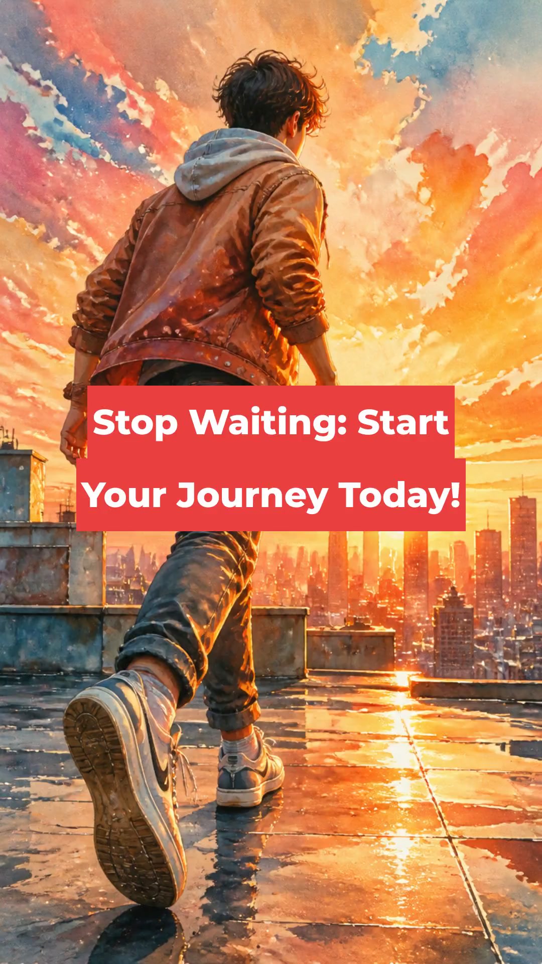 Stop Waiting: Start Your Journey Today!