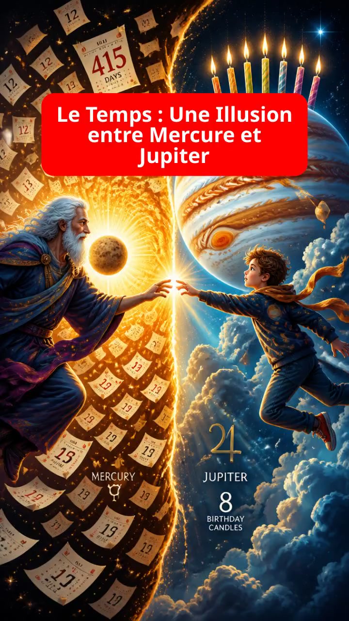Le Temps : Une Illusion entre Mercure et Jupiter