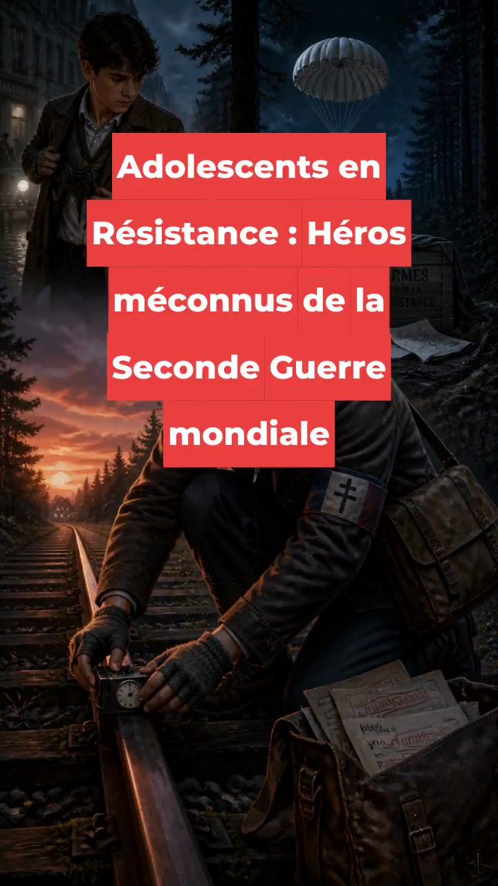 Adolescents en Résistance : Héros méconnus de la Seconde Guerre mondiale
