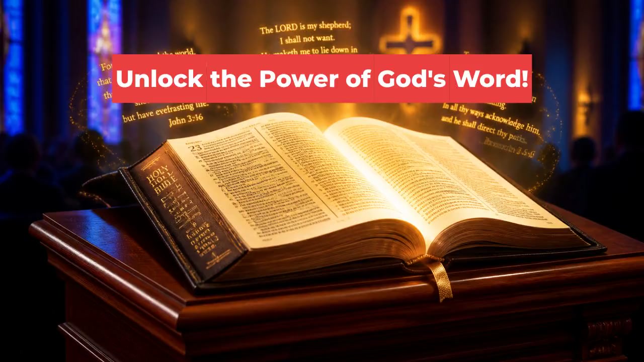 Unlock the Power of God's Word!