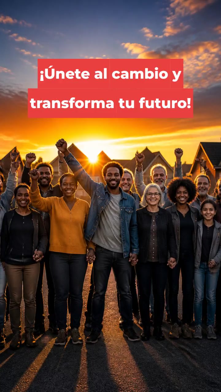 ¡Únete al cambio y transforma tu futuro!